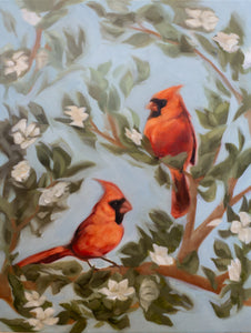 Original Cardinals Painting