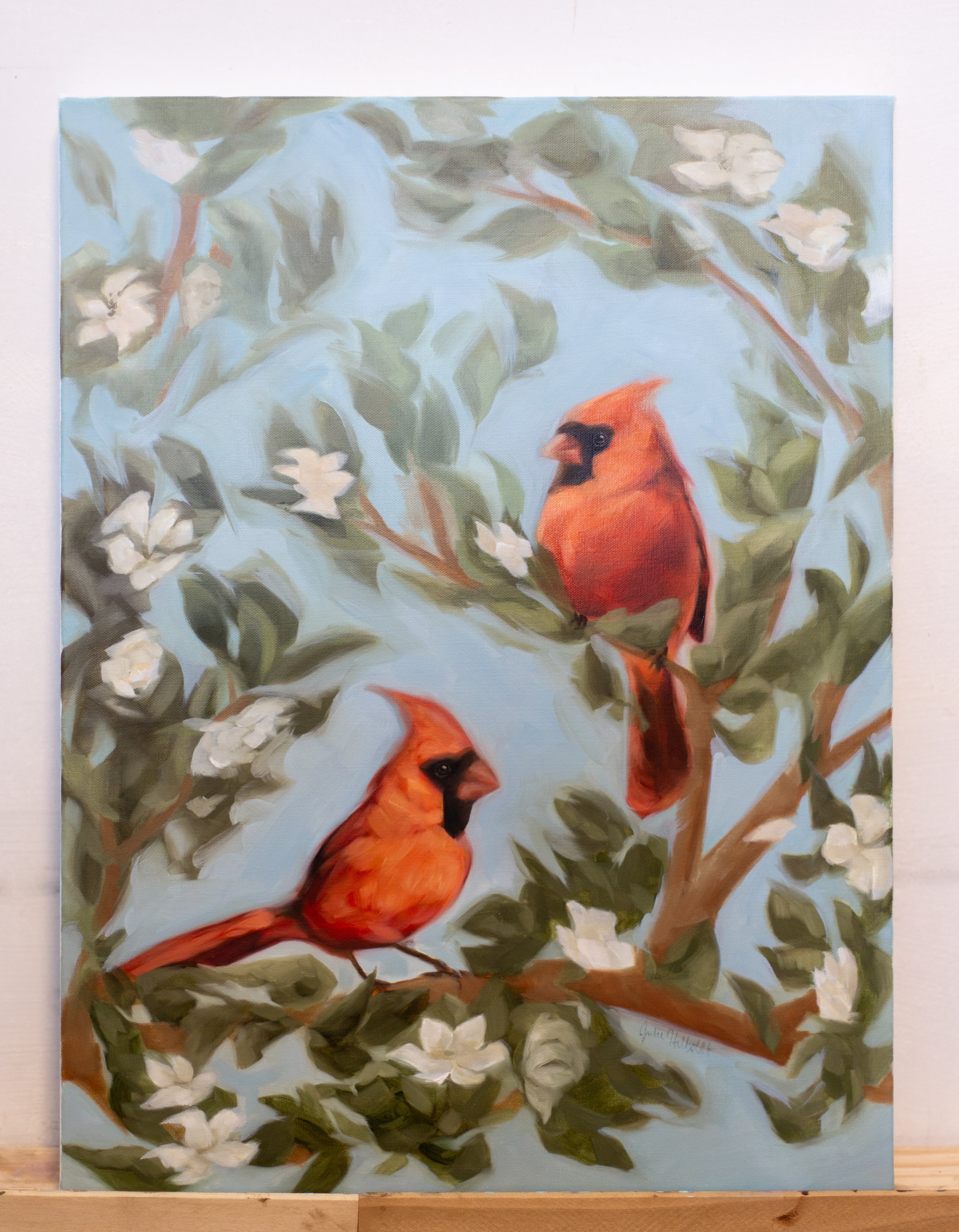 Original Cardinals Painting