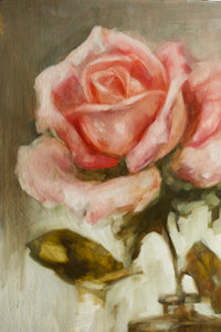 Original Rose Oil Painting
