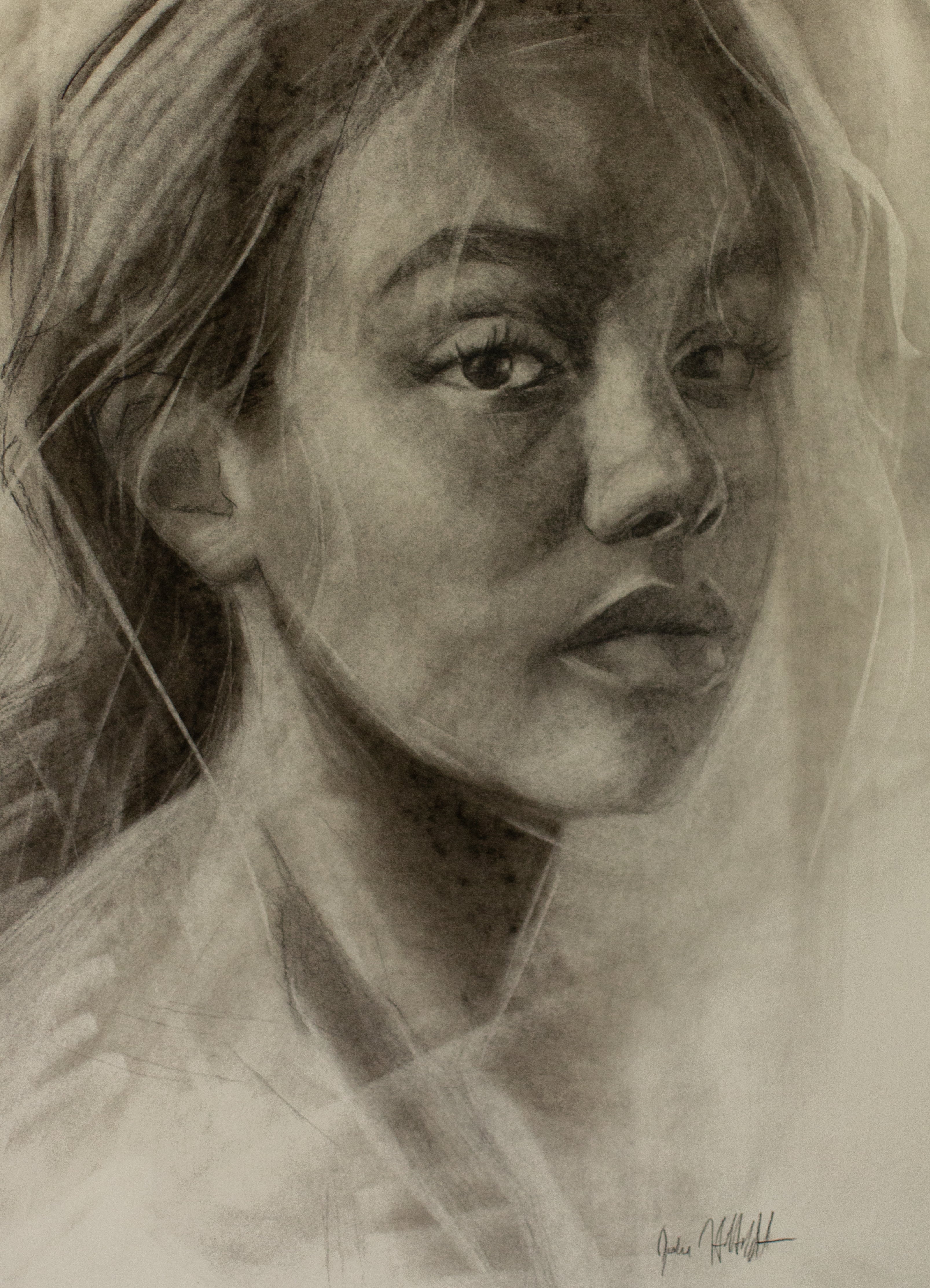Portrait Sketch Drawing by Guido Mauas | Saatchi Art