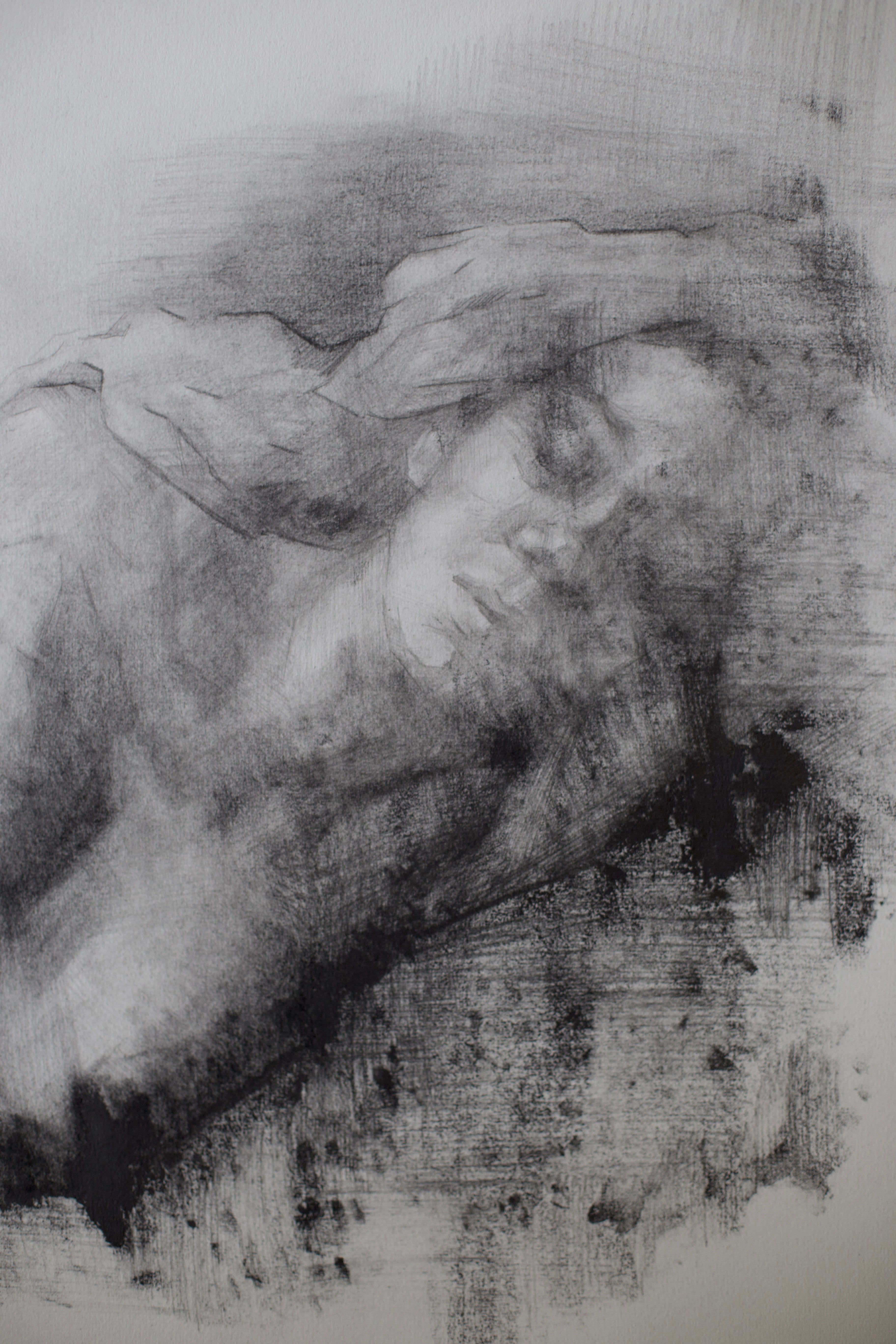 Original Graphite Figure Drawing 1