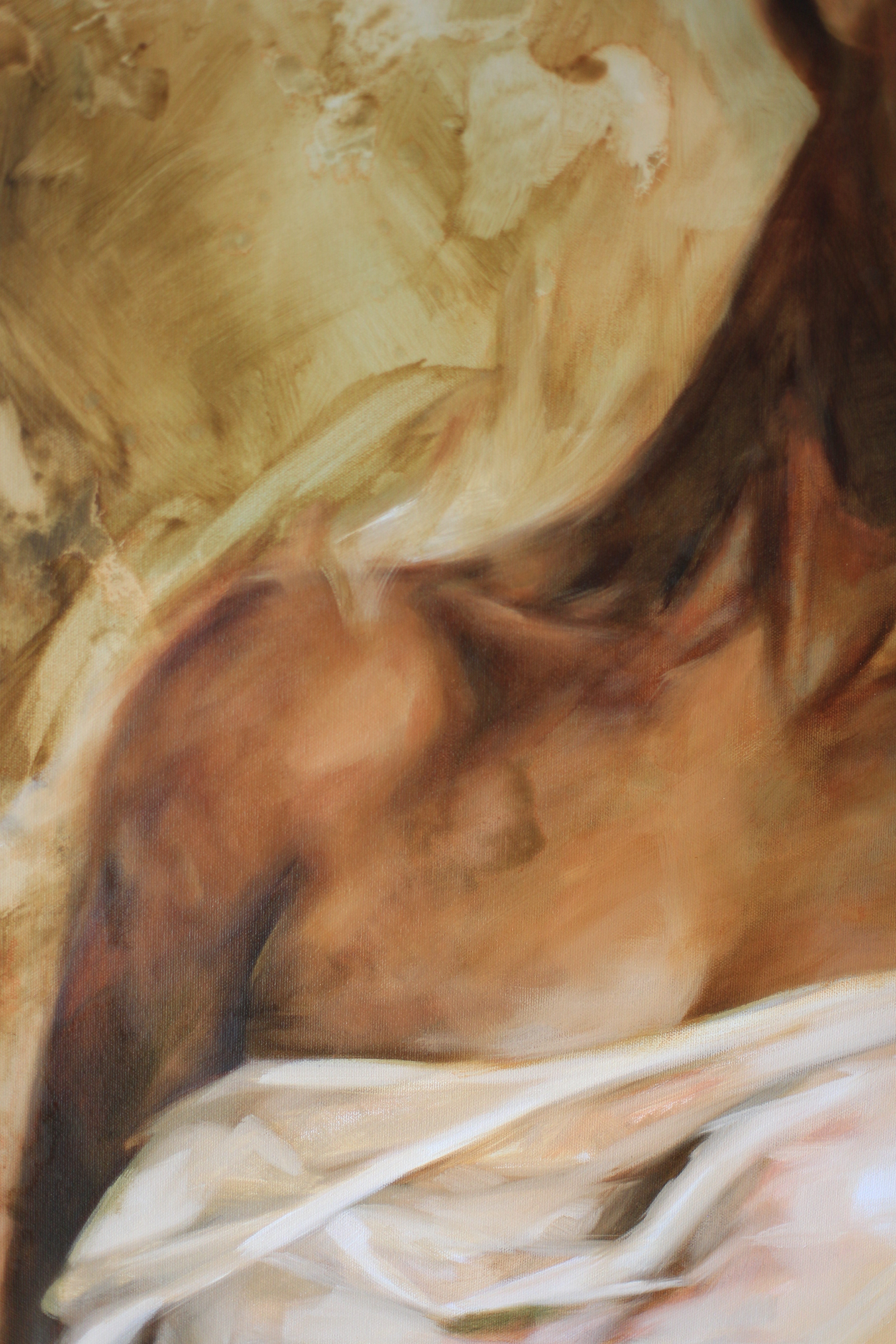 Original Woman Oil Painting
