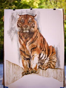 Original Tiger Painting