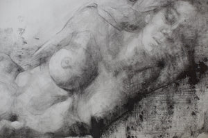 Original Graphite Figure Drawing 1