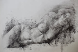 Original Graphite Figure Drawing 1